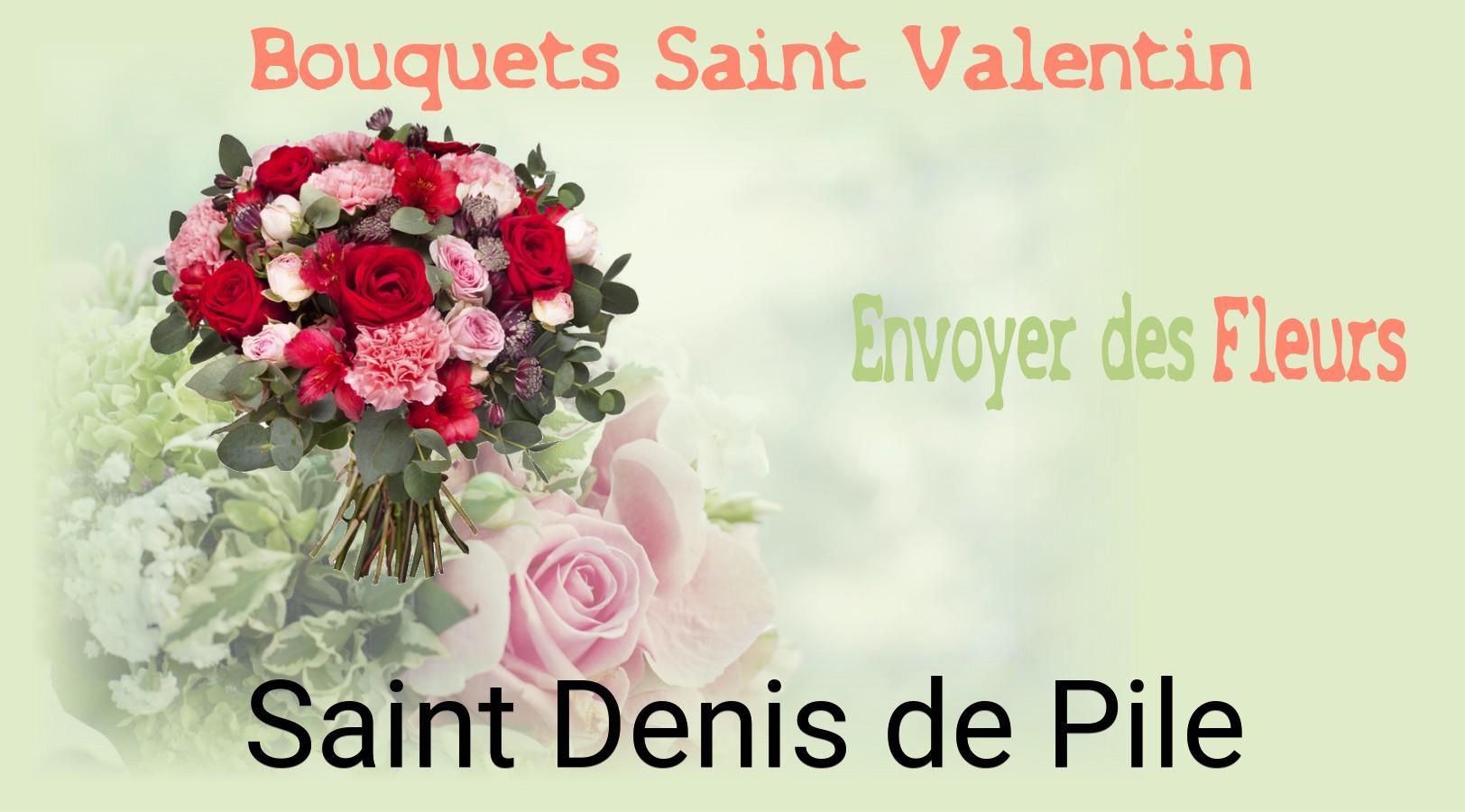 Roses de Saint-Valentin livrées à Saint-Denis-de-Pile